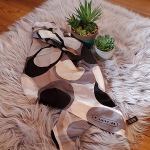 Coach Silk Scarf
